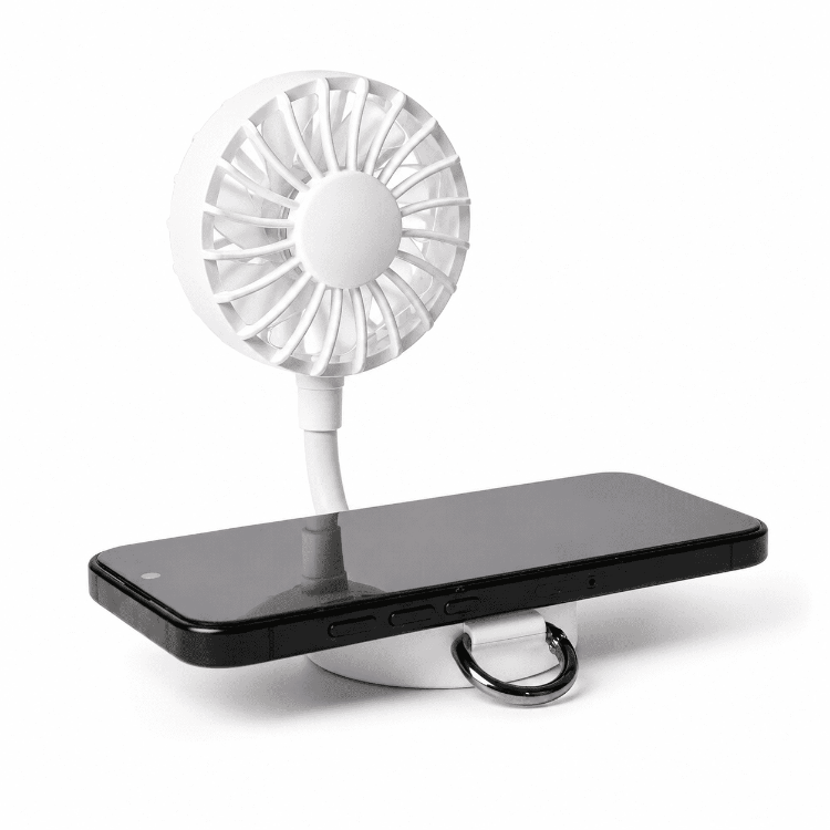 Picture of Magnetic 900mAh Type C Rechargeable Fan
