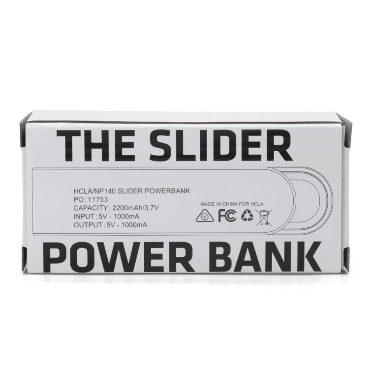 Picture of Slider Power Bank (2,200 mAh)