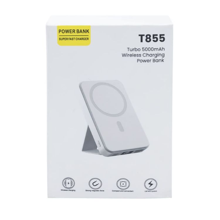 Picture of Turbo 5000mAh Wireless Charging Power Bank